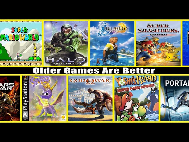 Why Old Games Are Superior to Modern Games