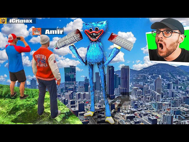 HUGGY WUGGY IS BACK in GTA 5 RP