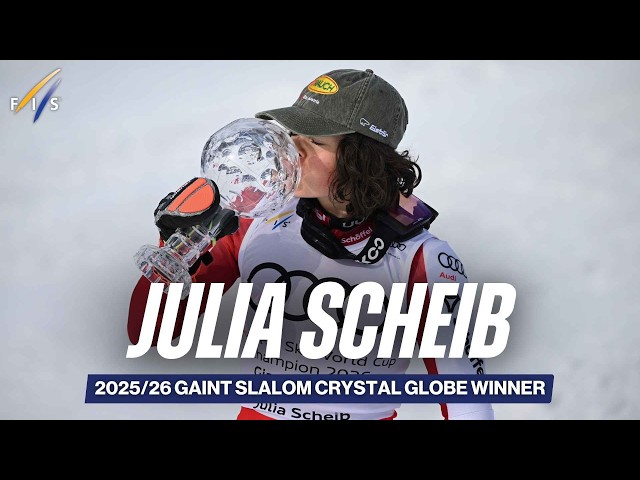 Julia Scheib. 5 wins. 8 podiums. A dominant season | FIS Alpine