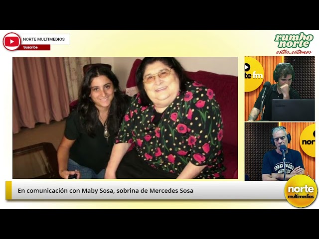 RECORDANDO A LA NEGRA SOSA | Entrevista a MABY SOSA