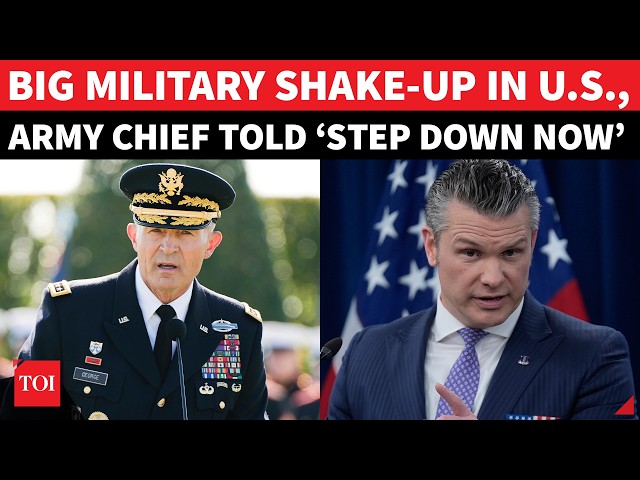 US MILITARY IN CHAOS: Hegseth Ousts Army Chief Randy George; ‘FAILED’ Iran War Exposes Deep Cracks?