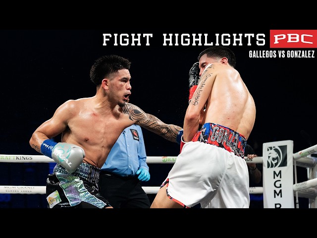 PBC FIGHT HIGHLIGHTS: Gallegos vs Gonzalez | March 28, 2026