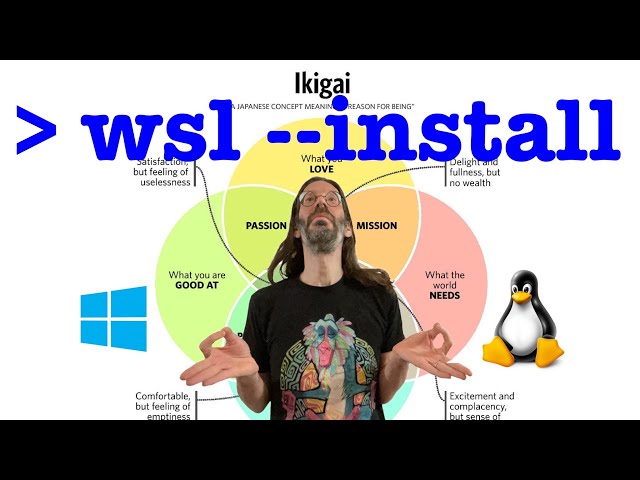 “wsl --install” Rocks Your World with Linux