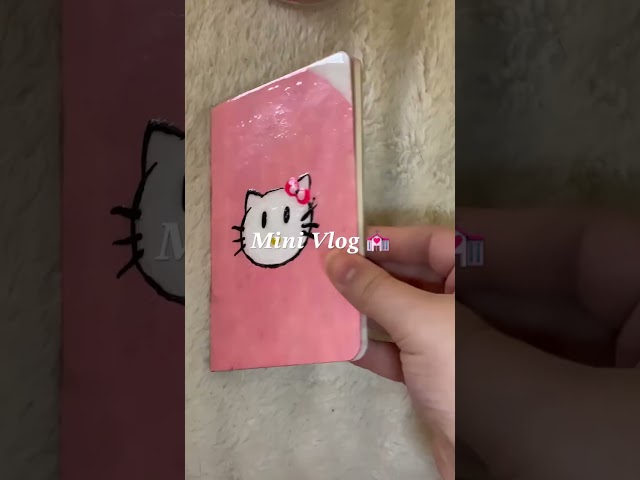 𝑴𝒊𝒏𝒊 𝒗𝒍𝒐𝒈! #fyp #tiktok #trend #audios #makeup #hellokitty #vlog #shorts