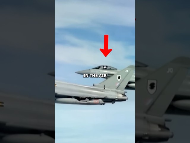Rookie pilot messes with U.K. fighter jets 🤓