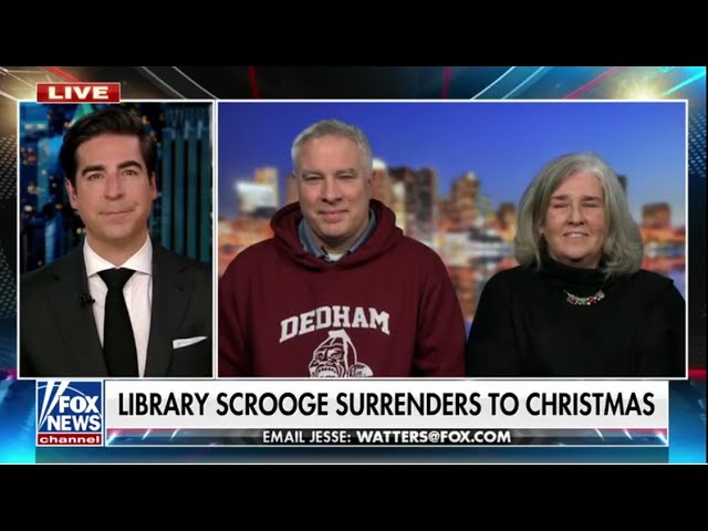 Jesse Watters Primetime : saves Christmas  Mass  residents weigh in on 'cancelled'