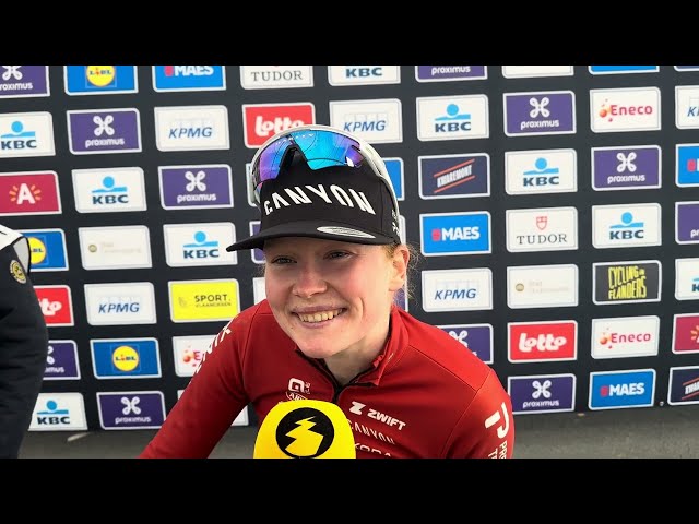 Puck Pieterse derde in Ronde van Vlaanderen: “Schat dit hoger in dan Wereldbekerzege in de cross”