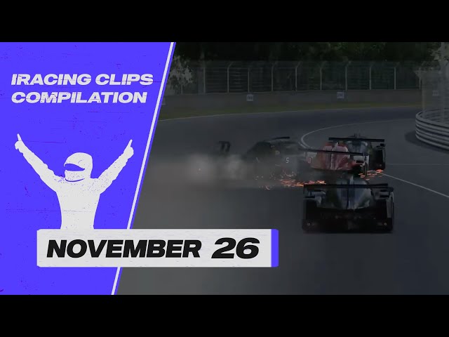 November 26 | iRacing Clips Compilation