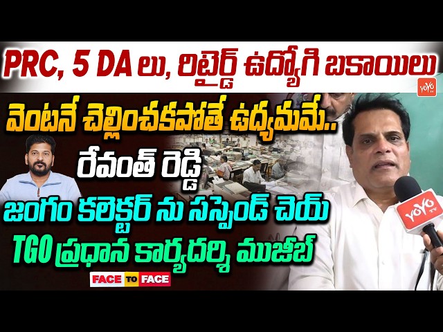 TGO General Secretary Mujeeb Face 2 Face on Retired Employees Problems | CM Revanth Reddy | YOYO TV