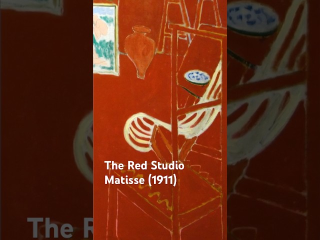 Das rote Atelier von Matisse (1911)