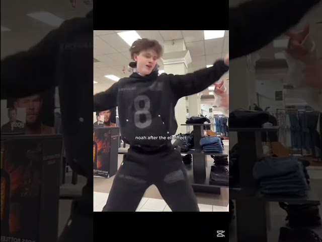 Noah Before vs After the Eliana Effect 😂💘 #trendingnow #noahrisling #curlyhair #youtubeshorts #fyp