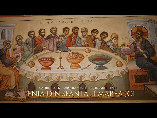 (LIVE) Liturghia Darurilor mai înainte sfinţite şi Denia Sfintei și Marii Joi