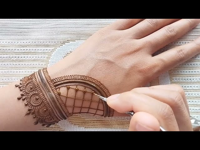 Easy mehandi design | Simple mehandi design | Mehandi design back hand | Back hand mehandi design 