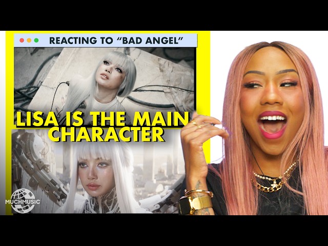 LISA x ANYMA "BAD ANGEL" MV REACTION...I NEVER EXPECTED THAT | MUCHMUSIC