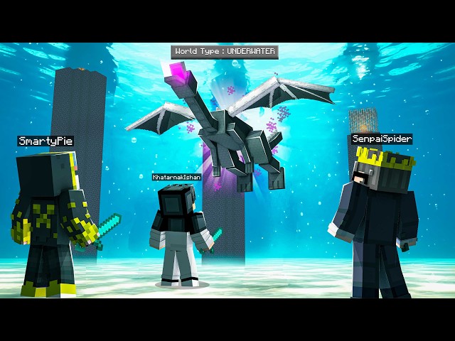 Can We Beat Minecraft in an Underwater World?