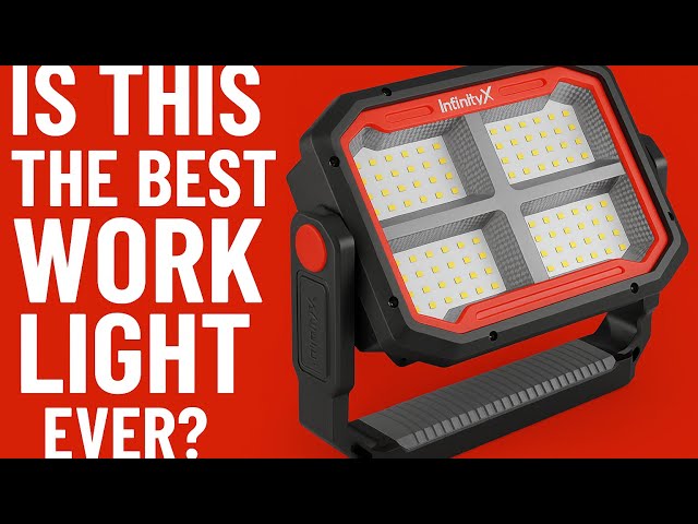 Infinity X1 Solar Powered Work Light Review