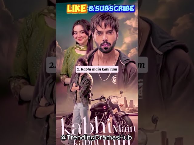 Top 5 Must-Watch Trending Pakistani Dramas of 2024!