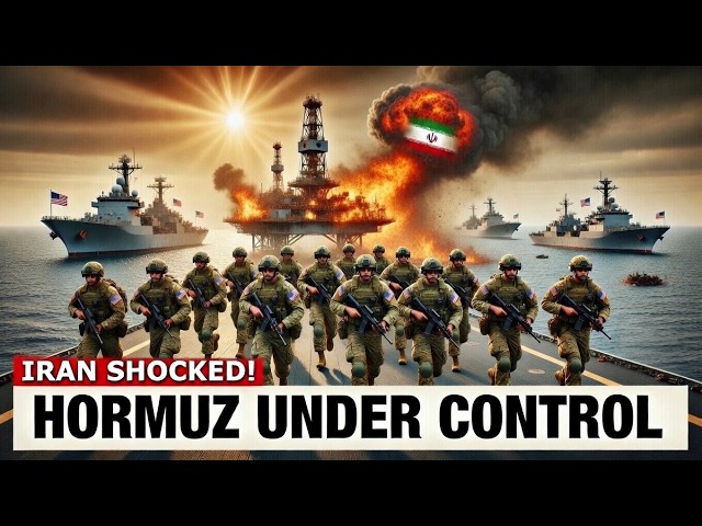 Iran Shocked! US Navy Seals Storm Iranian Oil Platform in Hormuz