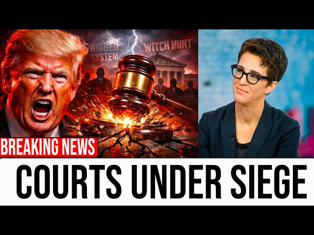 The War on the Robes: Trump vs. The American Judiciary | Rachel Maddow