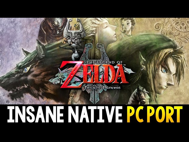 The Legend of Zelda Twilight Princess PC PORT Looks ABSOLUTELY INSANE!