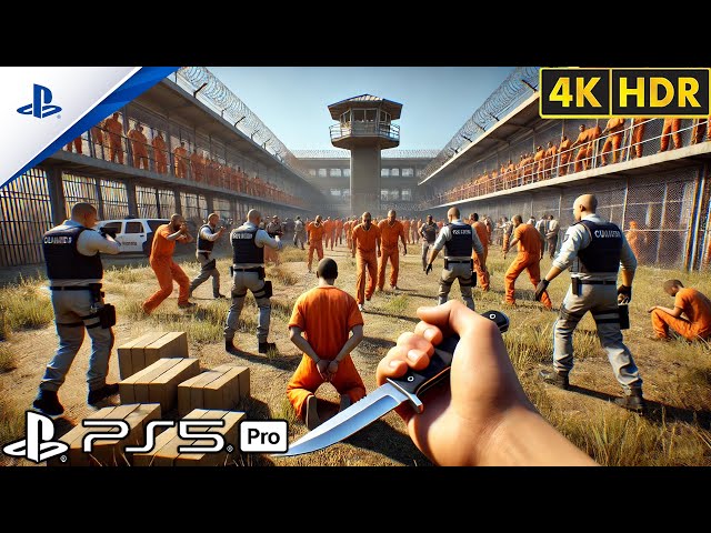(PS5) Escape The Prison | Ultra Realistic Immersive Graphics Gameplay [4K 60FPS] Call Of Duty