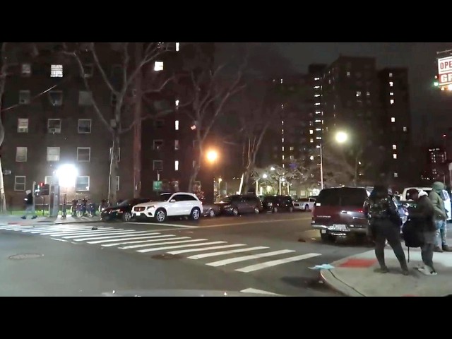 A LOOK AT HARLEM NEW YORK  LATE NIGHT