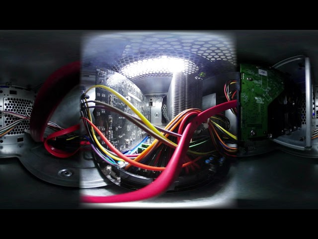 Inside a computer in 360