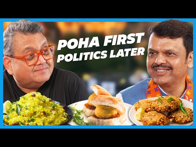 Mantralaya to Masaledaar Plates CM Devendra Fadnavis on Khaane Mein Kya Hai | Kunal Vijayakar