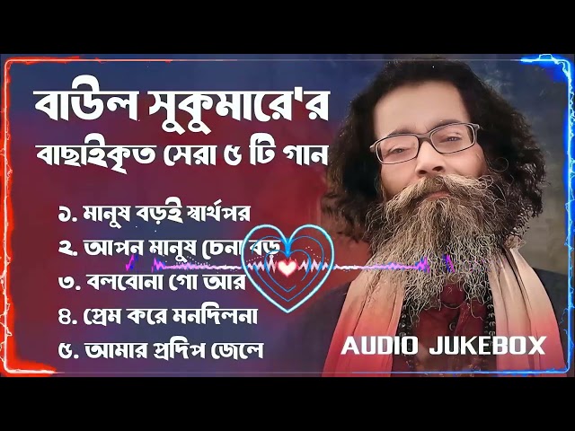 Best Collection OF Baul Sukumar ｜ Super Hits Album ｜ Audio Jukebox ｜ Bangla Song 2025 ｜ Vol 01