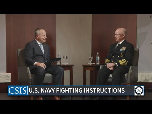 U.S. Navy Fighting Instructions with the Chief of Naval Operations