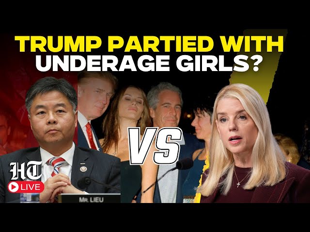 Epstein Files News Live | Ted Lieu Leaves Pam Bondi Speechless During Heated Hearing | Trump
