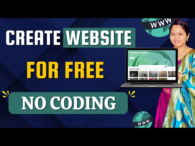 How to create a WEBSITE WITHOUT CODING for FREE | Create Website using AI for FREE in Telugu