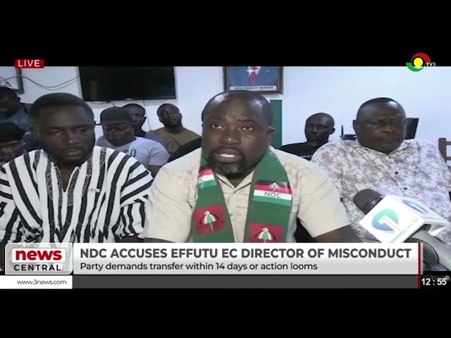 NDC accuses Effutu EC director of misconduct