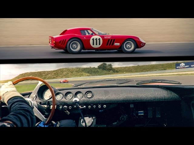 Ferrari 250 GTO onboard racing