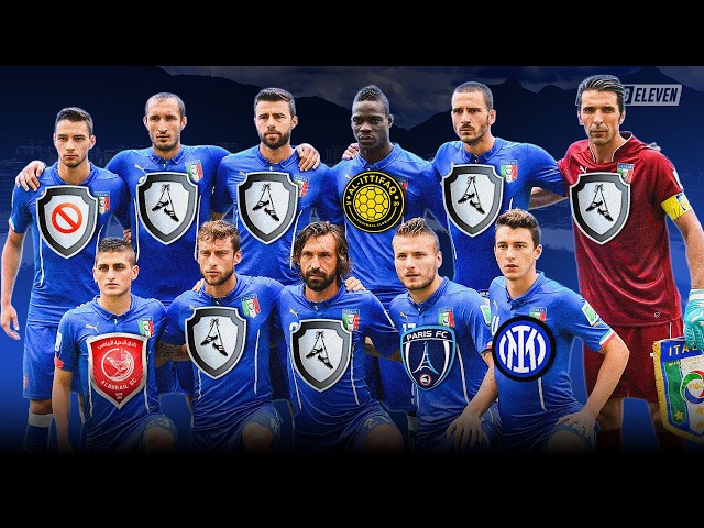 Where Are Italy's Starting XI Now When They Last Qualified for the World Cup?