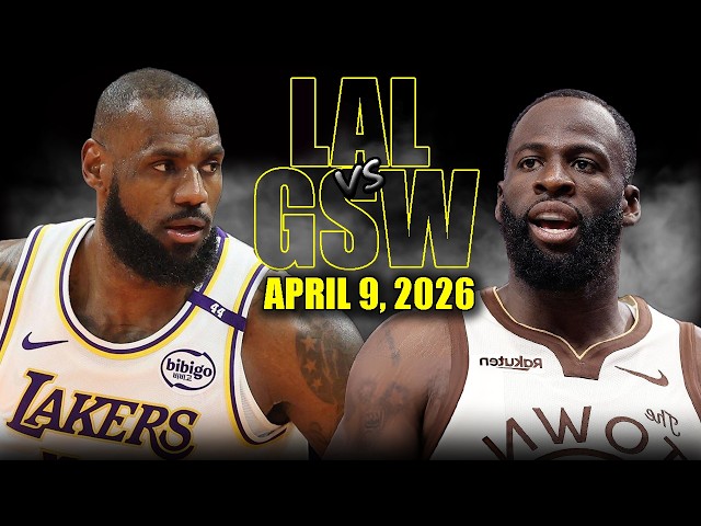 Los Angeles Lakers vs Golden State Warriors Full Game Highlights – April 9, 2026 | NBA Season