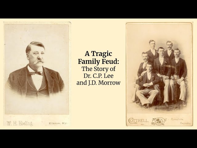 July PastFinders: The Lee-Morrow Feud