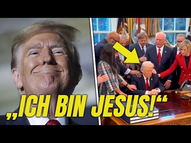 Komplett WAHNSINNIG! Trump denkt er ist Jesus!