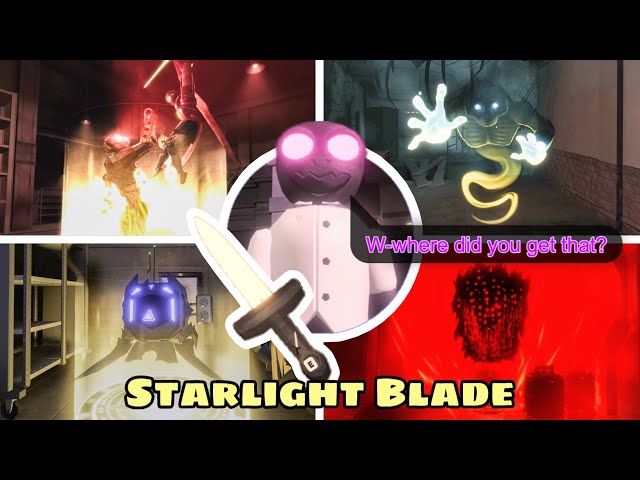 Using the Starlight Blade on All Entities - Doors: Paradox