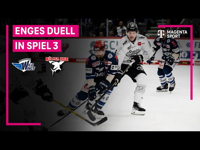 Schwenninger Wild Wings - Cologne Sharks | PENNY DEL Playoffs, Quarterfinals | MAGENTA SPORT