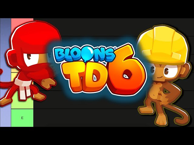 My BTD6 Tower Tier List (Prior to Desperado)