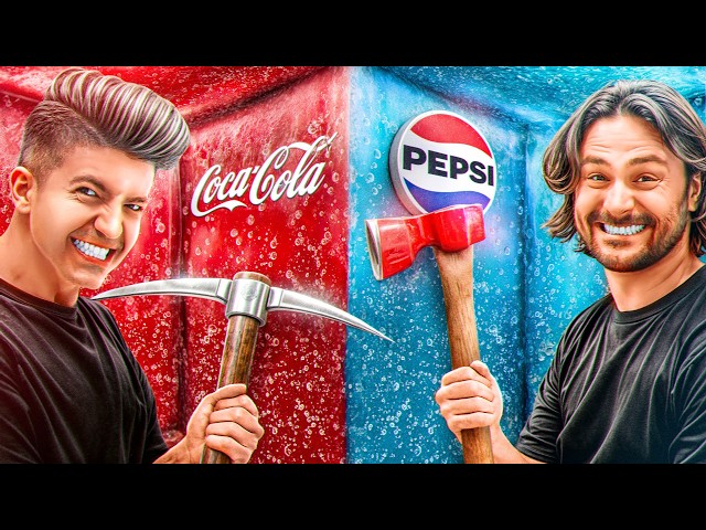 100 Layers of Coke vs Pepsi!