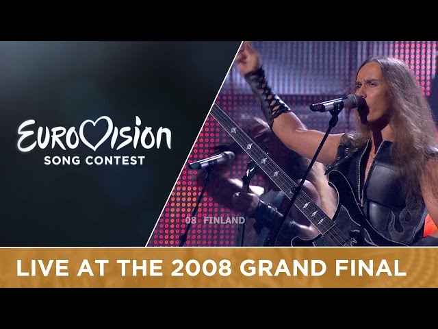 Teräsbetoni - Missä Miehet Ratsastaa (LIVE) | Finland 🇫🇮 | Grand Final | Eurovision 2008