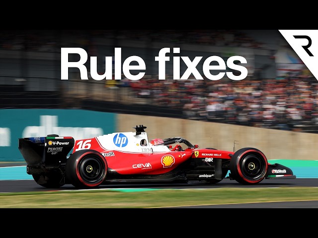 F1's plan for six 2026 rules fixes revealed