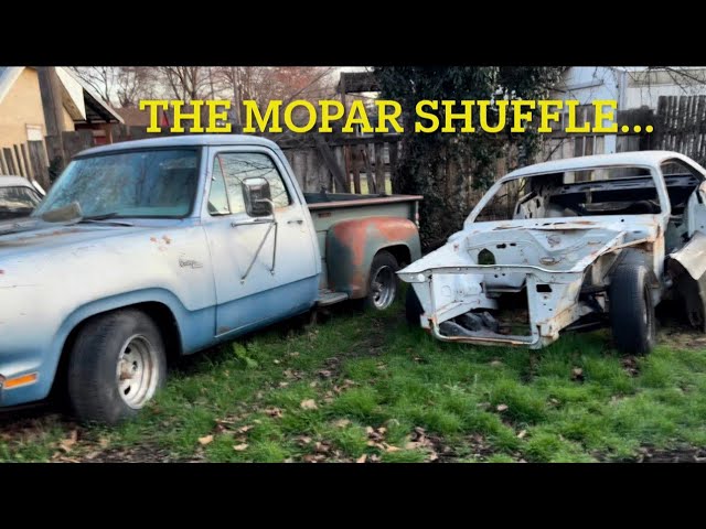 Dart/motor out, Challenger in next! #mopar #nonamenationals #diy #amd #challenger #viral #goals 