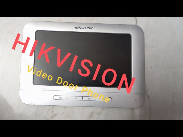 Hikvision Video Door Phone | Hikvision