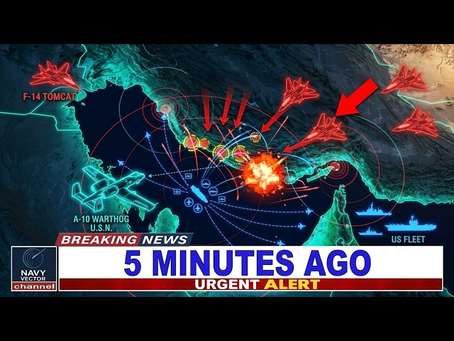 70 Iran’s Fighter Jets HIT U.S. Navy F-35 Squadron — 17 Minutes Later, EVERYTHING CHANGED