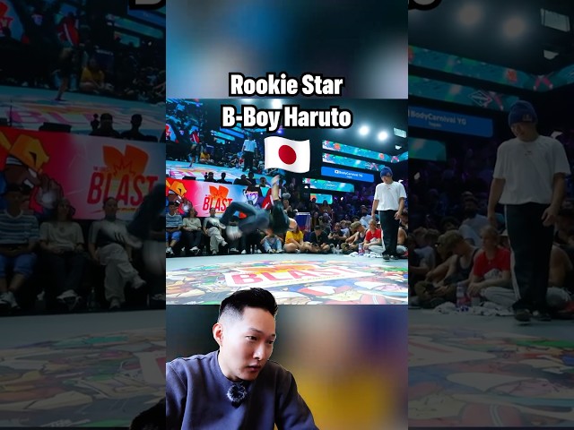 B-Boy Haruto 🇯🇵 What Was That?  #breakdance #bboy #bboybattle #dance