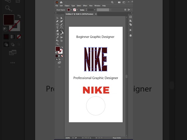 Beginner vs Professional Graphic Designer | Adobe Illustrator cc Tutorial