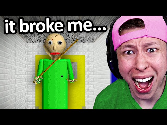 So I FINALLY Tried BALDI'S BASIC...